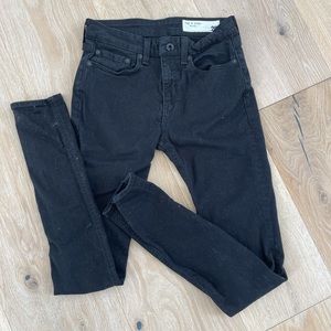 Rag & Bone Black skinny jeans